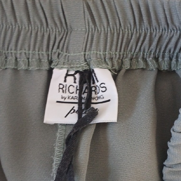 R&M Richards Elegant Blue Jumpsuit with Sheer Jacket - Picture 4 of 5